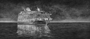 Cruise Liner Hans Op de Beeck ‘Sea of Tranquillity’ 2010 Full HD video, 29 minutes, 50 seconds, colour, sound