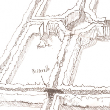 Cabanon Vertical, <em>Au risque de se perdre</em>, étude, 2011.