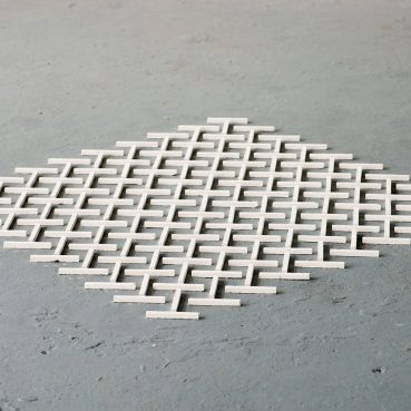 Maxime Chevallier  Croix3 -  craie, 2014